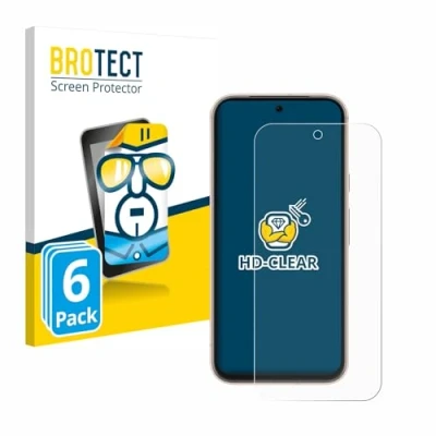 Afbeelding van BROTECT Screenprotector voor Google Pixel 8a Folie Beschermfolie transparant (6 Stuks)