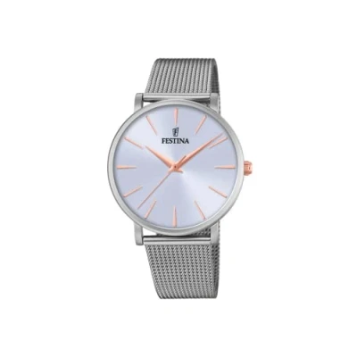 Afbeelding van Festina Dames analoog kwartshorloge met roestvrij stalen armband F20475/3