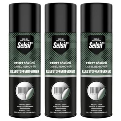 Afbeelding van Bastelzone labelverwijderaar, lijmverwijderaar, stickeroplosser, sticker verwijderen, label remover spray (3 x 200 ml)