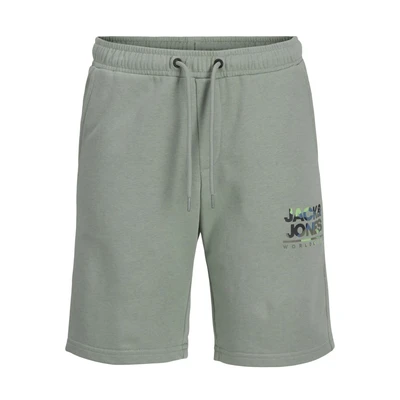 Afbeelding van JACK &amp; JONES JUNIOR sweatshort groen