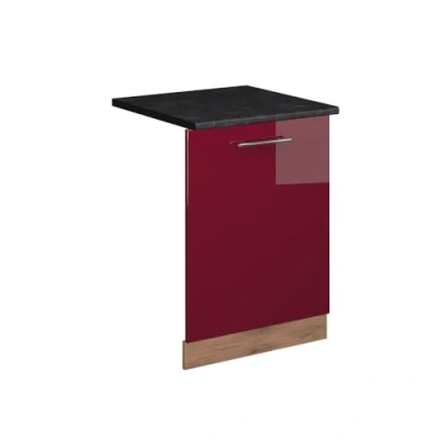 Afbeelding van Vicco Vaatwasser paneel Fame Line, bordeaux hoogglans, 60 cm, AP antraciet