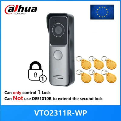 Afbeelding van Dahua Door Station WiFi of PoE Deurbel met Camera