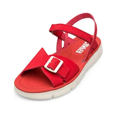Afbeelding van Camper Oruga platte sandalen voor dames, Rood, 36 EU