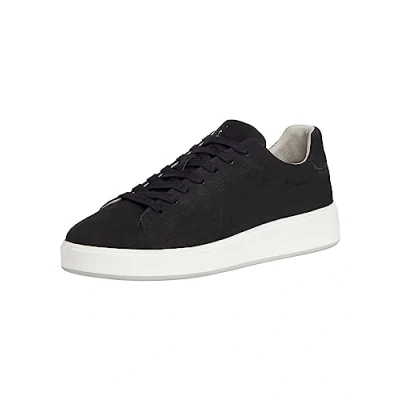 Afbeelding van Marco Tozzi BY Guido Maria Kretschmer Sneakers laag, Heren, Maat: 40, Navy nubuck Leer