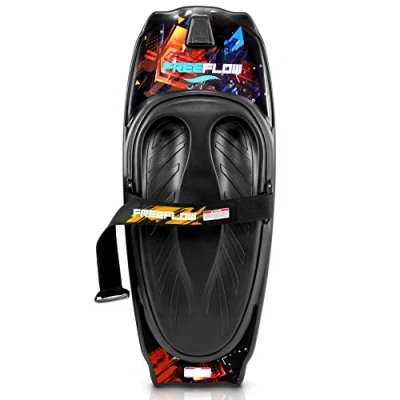 Afbeelding van SereneLife SLKB20 Thunder Wave watersport kneeboard Met strap Max. 1 Persoon Zwart/Rood Waterboarding Kniesurfen