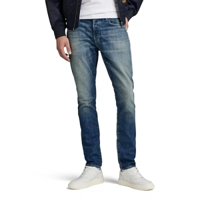 Afbeelding van G Star Slim fit jeans, Heren, Maat: 34x34, Worn in erosion