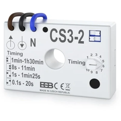 Afbeelding van Elektrobock CS3 2 nalooprelais inbouw