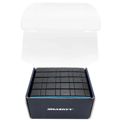 Afbeelding van 100 zwarte balanceergewichten 5 g x 4 + 10 kleefgewichten 6 kg lijmreep