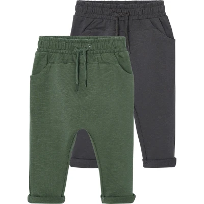 Afbeelding van Vertbaudet Set van 2 fleece broeken BASICS baby