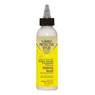 Afbeelding van Taliah Waajid Protective Styles Healthy Hair Under There Bamboo, Avocado And Peppermint Conditioning &amp; Restoring Serum 118ml