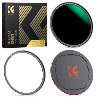 Afbeelding van K&amp;F Concept Magnetisch ND filter Magnetic grijsfilter ND1000 (10 diafragmafstanden) snelwisselsysteem met lensadapter 72 mm