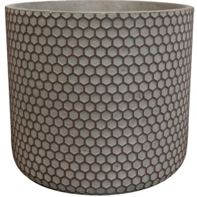 Afbeelding van Pot bernt d11h11 cm shiny black Ter steege