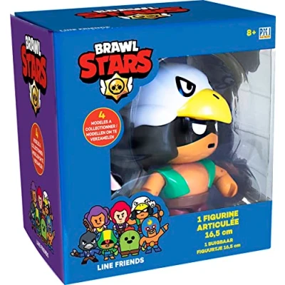 Afbeelding van Brawl Stars 1 Beweegbaar figuurtje 4,5 Cm Bo Video Games Toy Lansay