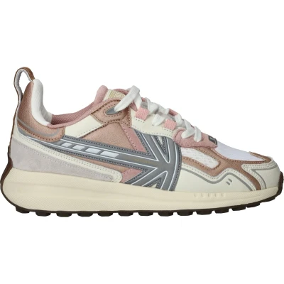 Afbeelding van KAOTIKO Detroit Sneakers Dames Leren Sneaker Multi Maat 36