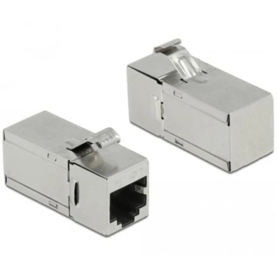 Afbeelding van Delock Keystone Modul RJ45 Buchse zu Cat.6A 90 gewinkelt