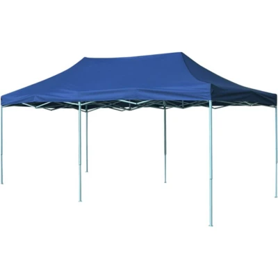 Afbeelding van Vouwtent pop up 3x6 m blauw