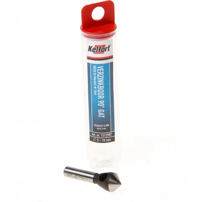 Afbeelding van Kelfort Verzinkboor HSS schuin gat vreesdiameter 5 10 x schachtdiameter 8mm
