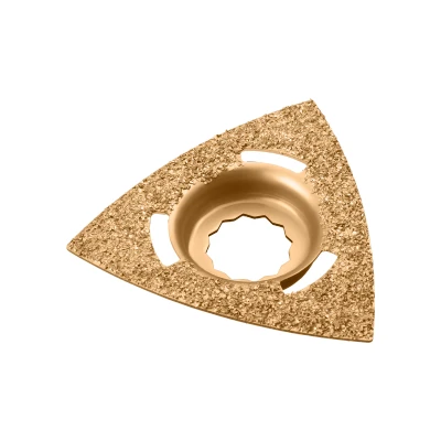 Afbeelding van Qblades SC40 multitool hardmetalen slijpdriehoek Steen en Beton 80mm (Supercut)