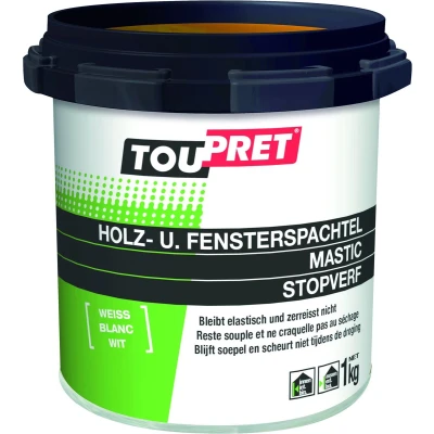 Afbeelding van Toupret Stopverf 500 Gram Wit Binnen