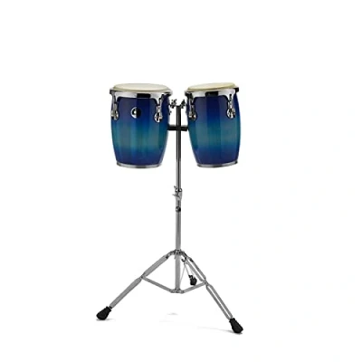 Afbeelding van Sonor Champion Mini Conga Set CMC0910BBHG, 9&quot;&amp;10&quot;, blauwburst