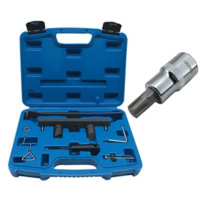 Afbeelding van ZKTOOL Motor Nokkenas Timing Tool Kit Compatibel met Audi VW C6 A4L A6L 2.0L Turbo FSI/TFSi BPJ CDL Engine.Engine Locking Tool,T10252.