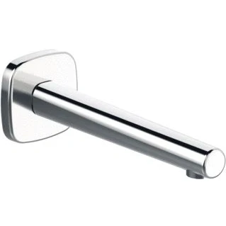 Afbeelding van Hansa designo baduitloop wandmontage sprong 19 5cm chroom 51162180