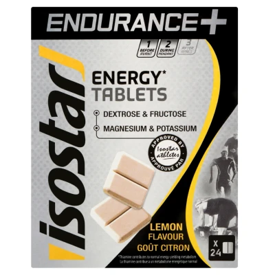 Afbeelding van 6x Isostar High Energy Tablets Lemon 24 stuks