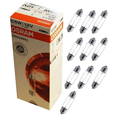 Afbeelding van Gloeilamp, kentekenplaatverlichting ams OSRAM 6418