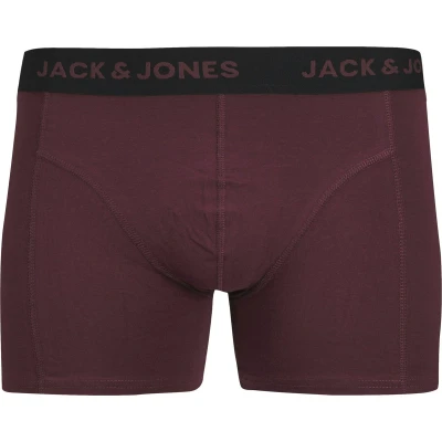 Afbeelding van JACK&amp;JONES ADDITIONALS JACJERRY SOLID TRUNKS 3 PACK Heren Onderbroek Maat XXL