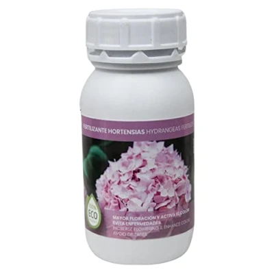Afbeelding van CULTIVERS vloeibare organische meststof voor hortensia. Verhoogde bloei en intensiveert de kleur. Gezonde sterke planten. 100% natuurlijke (250 ML)