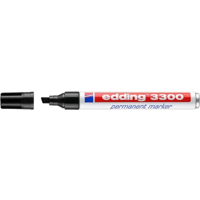 Afbeelding van Edding Permanent Marker E 3300 Zwart