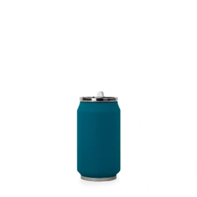 Afbeelding van Yoko Design 1711 Geïsoleerd blik 280 ml Zachte Ei Blauw roestvrij staal, 14,5 cm