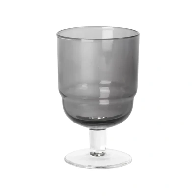 Afbeelding van Broste Copenhagen Nordic Bistro wittewijnglas 20 cl Smoke clear