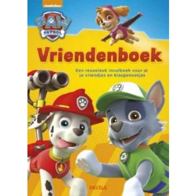 Afbeelding van Deltas Vriendenboek paw patrol