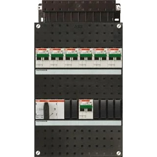 Afbeelding van ABB Hafonorm groepenkast HC700/3+H44 3 fase 7 groeps
