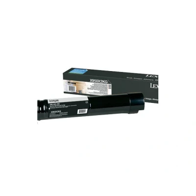 Afbeelding van Lexmark X950X2KG Toner Zwart Extra hoge capaciteit