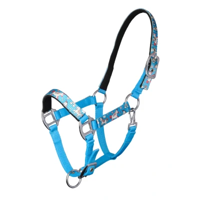 Afbeelding van MHS Halster &quot;Pretty Unicorn&quot; Shet Blauw
