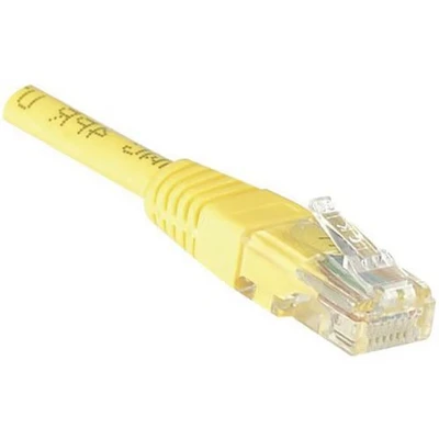 Afbeelding van Netwerkkabel RJ45 CAT 6 U/UTP geel 15 m