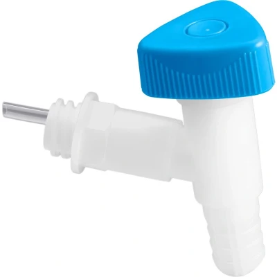 Afbeelding van Hunersdorff Uitloopkraan HD PE 19 mm brede schroefdraad d. 22 1 stuk 550100