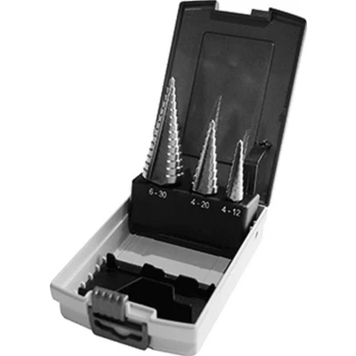 Afbeelding van TIP trappenboor(set), 3 boren, 9 trappen boor 1