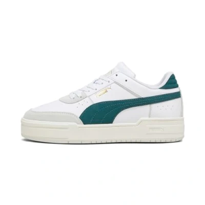 Afbeelding van Puma CA PRO Sport MIX Unisex Sneakers laag, Maat: 46, white/sedate gray/malachite Leer en imitatieleer