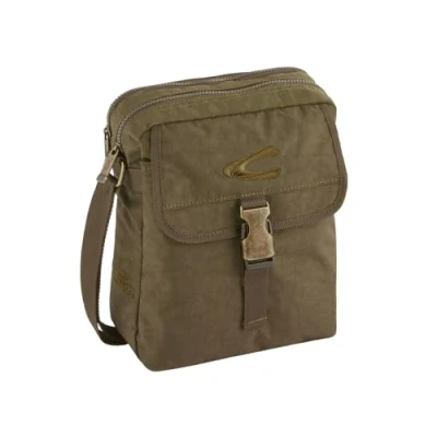 Afbeelding van camel active Journey Schoudertas voor heren, Kaki, 22,5x10,5x27,5, 000382