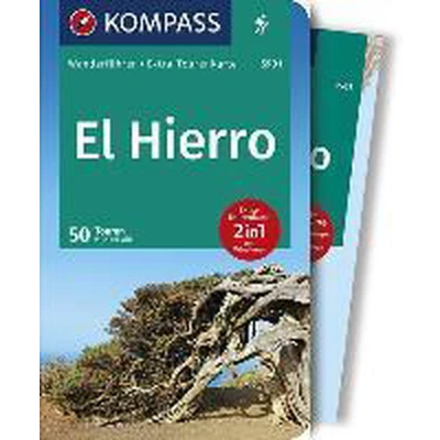 Afbeelding van KOMPASS Wanderführer El Hierro: mit Extra Tourenkarte Maßstab 1:50.000, GPX Daten zum Download: 5901