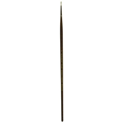 Afbeelding van Winsor &amp; Newton 5503000 Monarch professioneel synthetisch haar penseel voor olieverf of acrylverf Rond Nr. 0,