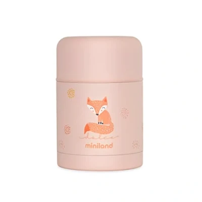Afbeelding van Miniland 600ml Thermische Tas Roze