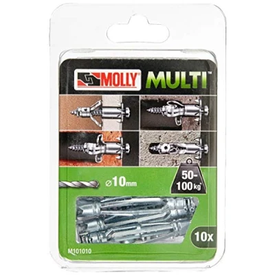Afbeelding van Molly Multi metalen bevestiging, 10 x 60 mm, stuks