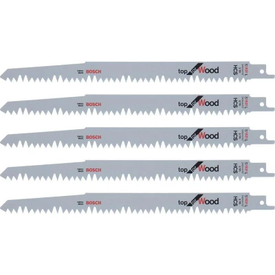 Afbeelding van Bosch reciprozaagblad s1531l 5 stuks