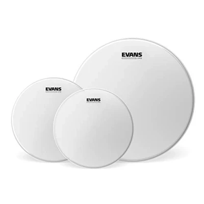 Afbeelding van Evans UV2 Coated Tom Pack Rock Drumvellen set