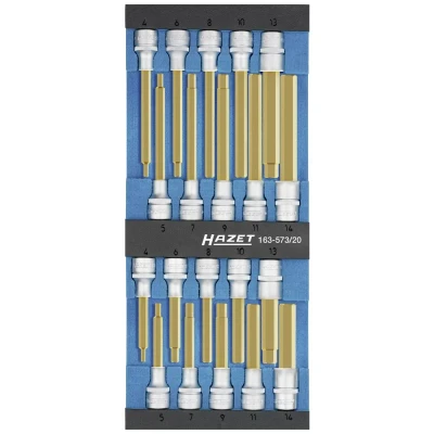 Afbeelding van Hazet 163 573/20 Dopsleutelinzetset 1/2 (12.5 mm)