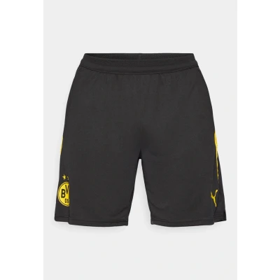 Afbeelding van Puma BVB Training Shorts Pockets Fanartikel, Heren, Maat: XS, Black/faster yellow
